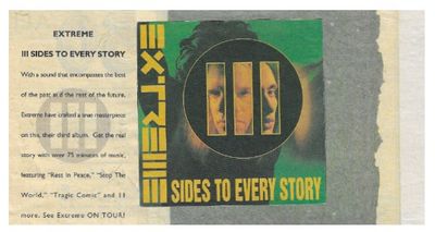 Extreme / III Sides to Every Story / February 1993