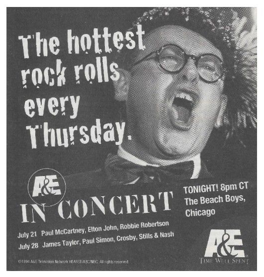 John, Elton / A&amp;E In Concert / 1994