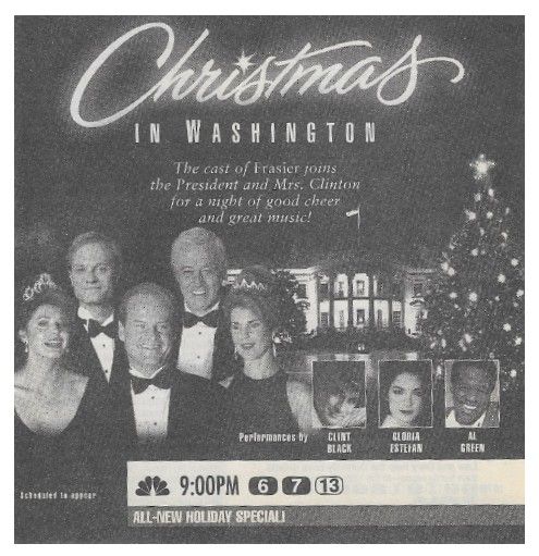 Grammer, Kelsey / Christmas in Washington / 1995