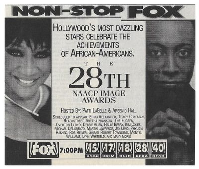 LaBelle, Patti--Arsenio Hall / 28th NAACP Image Awards / 1997