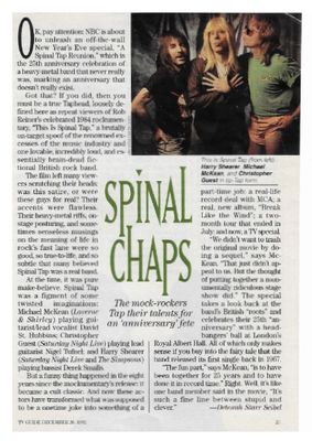 Spinal Tap / Spinal Chaps / 1992