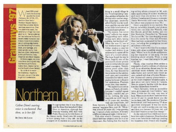 Dion, Celine / Northern Belle / 1997