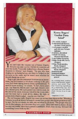 Rogers, Kenny / Kenny Rogers' Garden Pasta Salad / 1997