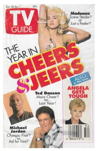 Madonna / TV Guide Cover Photo / 1992