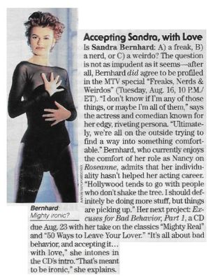 Bernhard, Sandra / Accepting Sandra, with Love / 1994