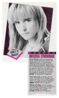 Etheridge, Melissa / Never Enough / 1992