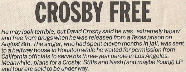 Crosby, David / Crosby Free / 1986