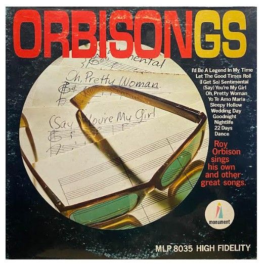 Orbison, Roy / Orbisongs / Monument MLP-8035