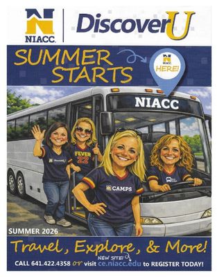 NIACC / Discover U: Summer Starts Here / Summer 2026