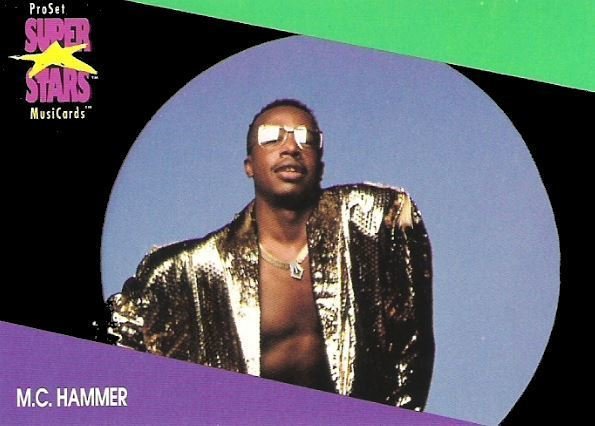 Hammer, M.C. / 1991 SuperStars MusiCards / ProSet #126