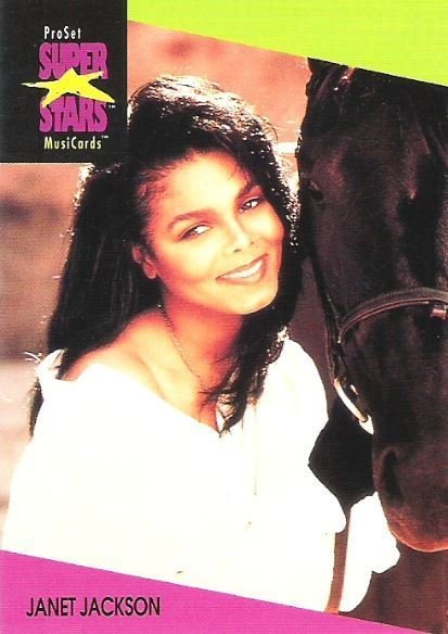 Jackson, Janet / 1991 ProSet SuperStars MusiCards #59