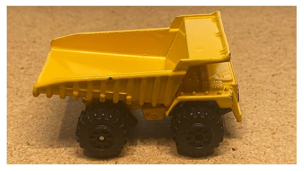 Zee Toys / Dump Truck / #P380 - Yellow
