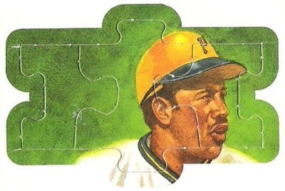 Stargell, Willie / 1991 Pittsburgh Pirates / Leaf #13-14-15 / Baseball Puzzle Card