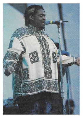 P.M. Dawn / Prince Be: On Stage--Blue Background