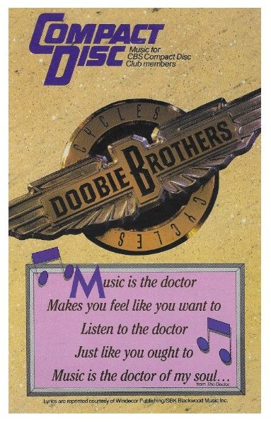 Compact Disc / The Doobie Brothers: Cycles / 1989