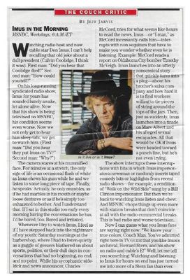 Imus, Don / Imus in the Morning / 1997