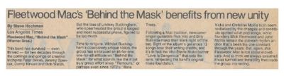 Fleetwood Mac / Behind the Mask / 1990