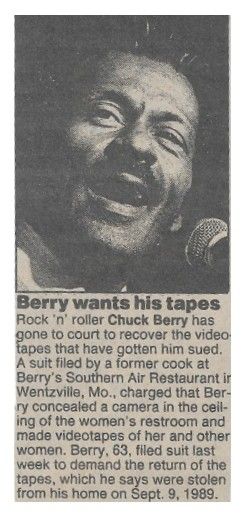 Berry, Chuck / Berry Wants His Tapes / 1989