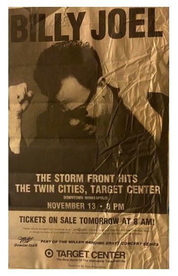 Joel, Billy / The Storm Front Hits The Twin Cities / 1990