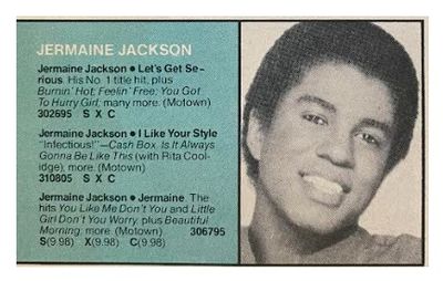 Jackson, Jermaine / Let's Get Serious / 1980