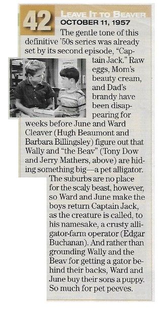 Mathers, Jerry--Tony Dow / Leave It to Beaver / 1957