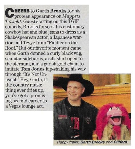 Brooks, Garth / Muppets Tonight / 1996