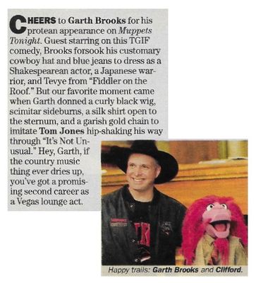 Brooks, Garth / Muppets Tonight / 1996