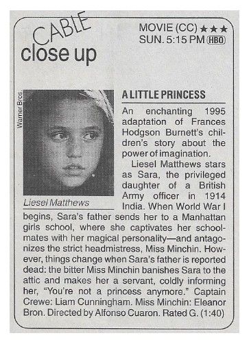 Matthews, Liesel / A Little Princess / 1996