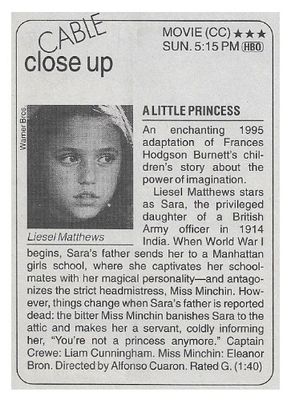 Matthews, Liesel / A Little Princess / 1996