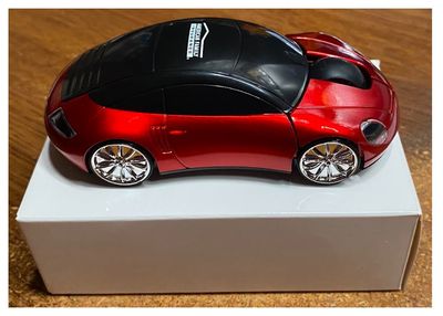 American Family / Wireless Car Mouse / Red