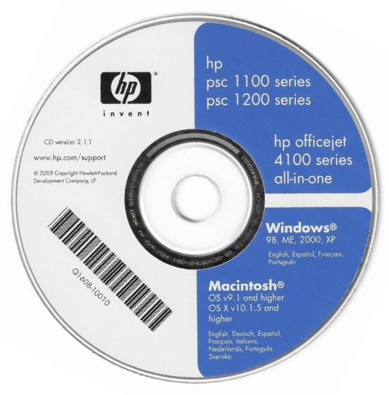 Hewlett-Packard / HP Officejet 4100 Series All-In-One / 2003