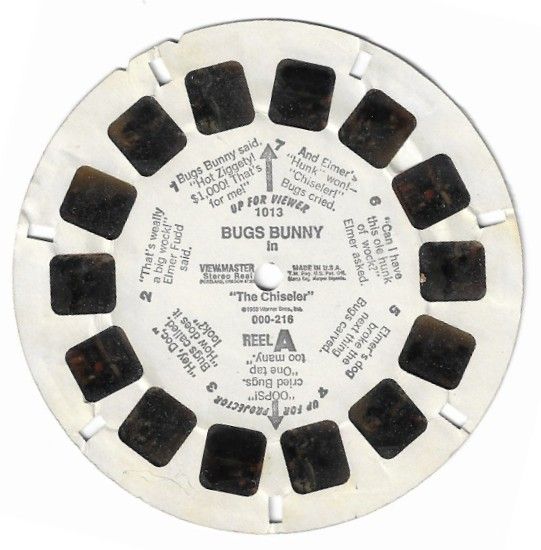 Viewmaster / Bugs Bunny in "The Chiseler" / Reel A