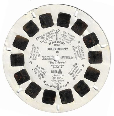 Viewmaster / Bugs Bunny in "The Chiseler" / Reel A