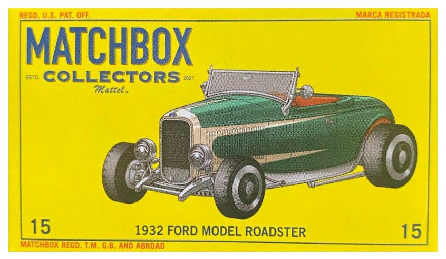Matchbox / 1932 Ford Model Roadster / 2024
