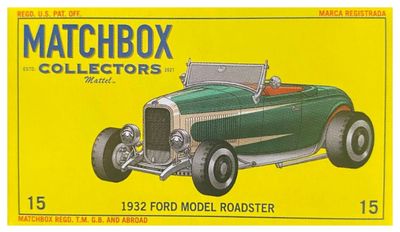 Matchbox / 1932 Ford Model Roadster / 2024