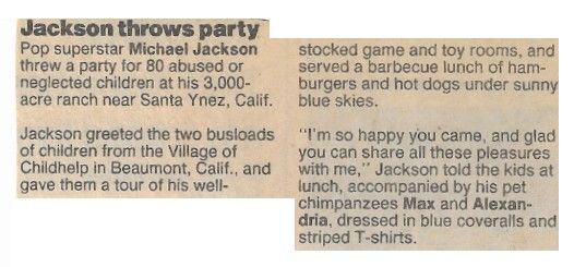 Jackson, Michael / Jackson Throws Party / 1990