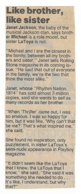 Jackson, Janet / Like Brother, Like Sister / 1990