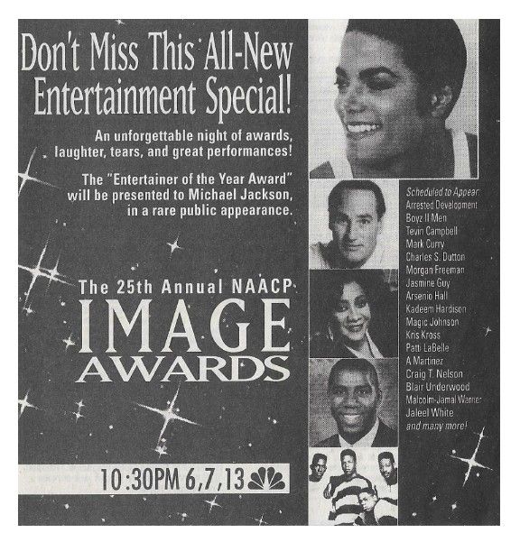 Jackson, Michael / NAACP Image Awards / 1993