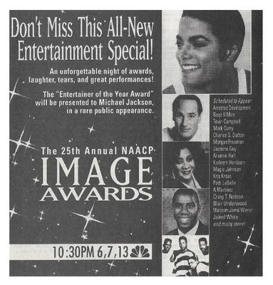 Jackson, Michael / NAACP Image Awards / 1993