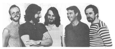 Supertramp / Group Photo--John Helliwell at Left / 1981