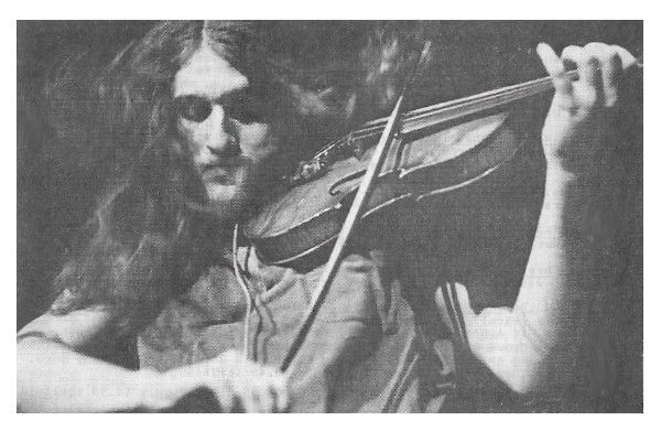 Flock, The / Jerry Goodman: On Stage, Violin in Hand / 1969
