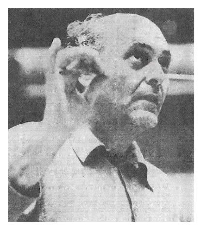 Solti, Georg / Holding Baton--Looking Up