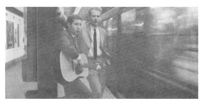 Simon + Garfunkel / New York, NY (Subway Station) / 1964