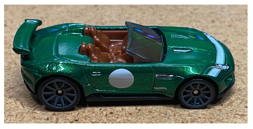 Hot Wheels / '15 Jaguar F-Type Project 7 / Metalflake Green