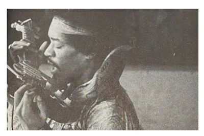 Hendrix, Jimi / Fehmarn, West Germany / 1970