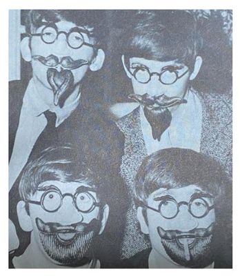 Beatles, The / London, UK--Wearing Masks / 1963