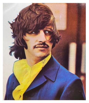 Beatles, The / Ringo Starr: Dark Blue Jacket-Yellow Shirt / 1968