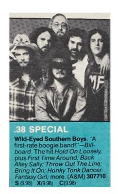 38 Special / Wild-Eyed Southern Boys / 1981