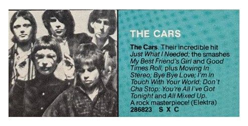 Cars, The / The Cars / 1978