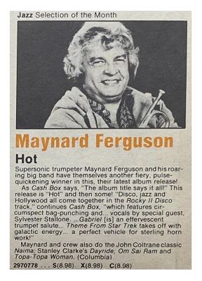 Ferguson, Maynard / Hot / 1979